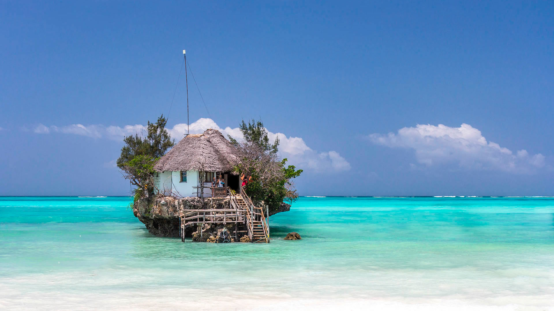 the rock restaurant in zanzibar